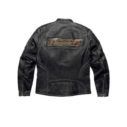 Harley Davidson Classic Motorcycle Leather Jacket for men
