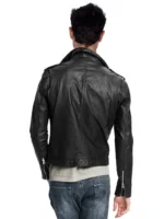 Premium Black Leather Jacket - Motorcycle Jacket - Durable & Stylish