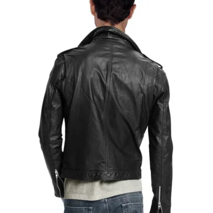 Premium Black Leather Jacket - Motorcycle Jacket - Durable & Stylish