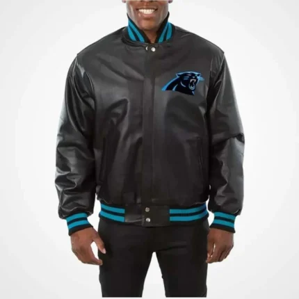 Carolina Panthers Leather Jacket