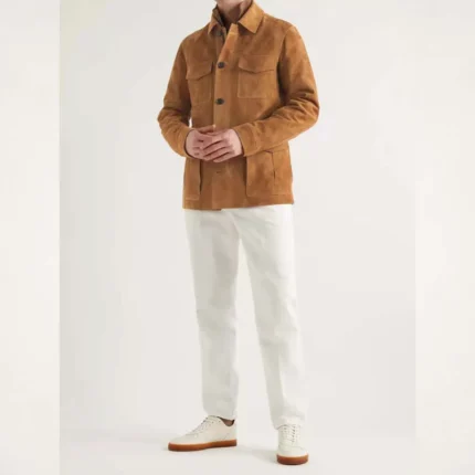 Suede Field Leather Jacket