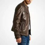 fashion leather jacket mens