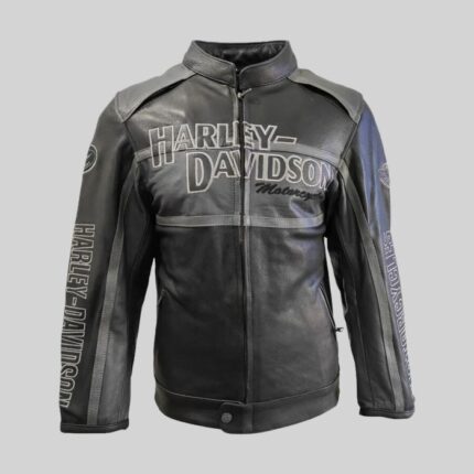 Harley Davidson Mens Motorcycle Leather Jacket