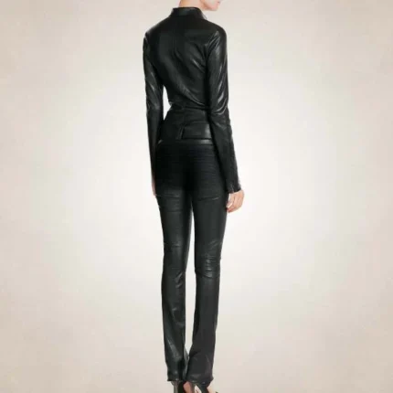 Ladies Leather Jumpsuits