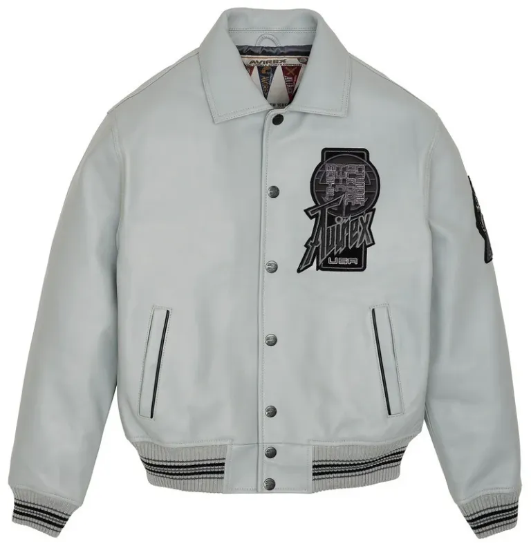 AVS241O03_LIMITED_EDITION_TWIN_DRAGON_JACKET_ROLLSROYCE_052_FLAT_FRONT2017x2075_800x Avirex Men’s Twin Dragon Limited Edition Leather Jacket - Image 1