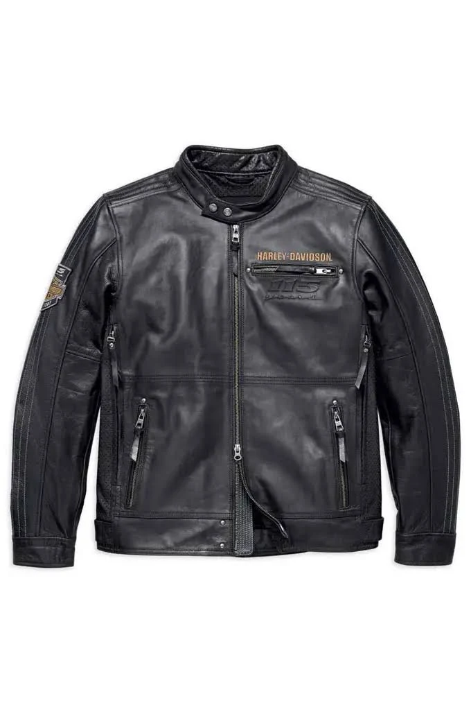 Harley-Davidson 115th Anniversary Limited Edition Leather Jacket Harley-Davidson 115th Anniversary Limited Edition Leather Jacket