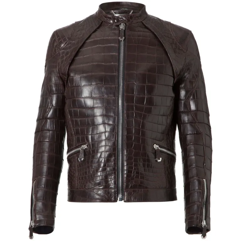 zxcvbn-scaled-1 Philipp Plein Men’s Jeffrey Leather Bomber - Image 1