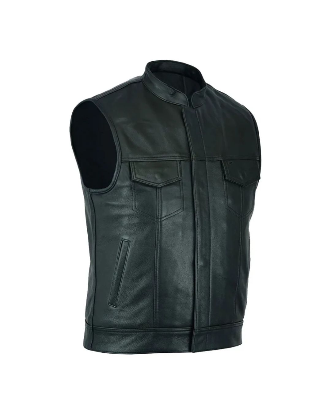 16 (1) Anarchy Club Inspired Leather Vest - Image 1