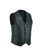 Luxury Style Men Biker Leather Waistcoat